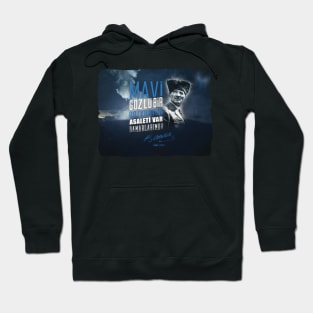 Mavi Gözlü Bozkurt Hoodie